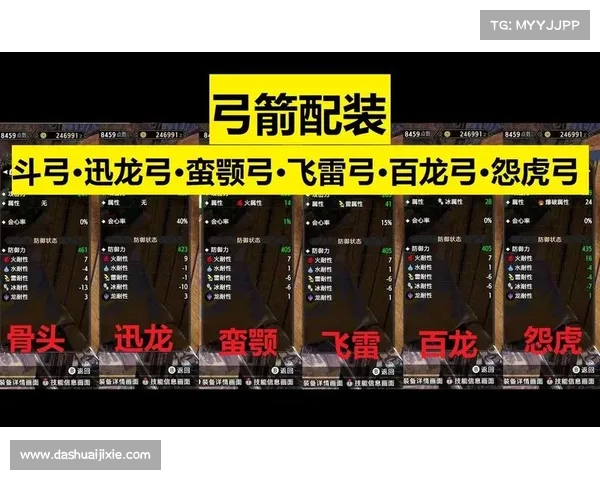 怪物猎人2G弓箭装备搭配技巧全解析提升战斗力与生存率的关键 怪物猎人2G弓箭装备搭配技巧全解析提升战斗力与生存率的关键